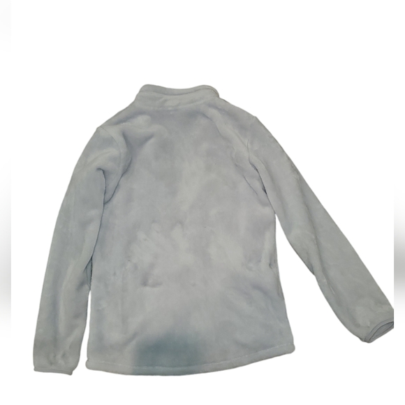 32 Degrees Heat Faux Fur Plush Full Zip Up Jacket size Large in Gray - Picture 2 of 8